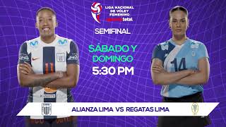 REGATAS LIMA VS ALIANZA LIMA  LIGA NACIONAL DE VOLEIBOL PERU 2021PRIMERA FINAL [upl. by Eatnuahs423]