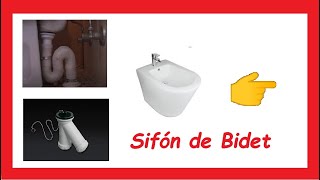 💥 Cómo colocar un SIFÓN DE BIDET de forma FÁCIL  Flexible y Vertical [upl. by Volny295]