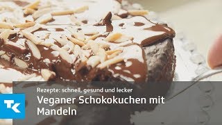 Veganer Schokokuchen mit Mandeln [upl. by Enenej]