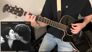 John Lennon  “Watching the Wheels” Guitar lesson  Tutorial [upl. by Einahpetse]