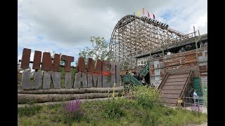 Untamed  RMC Hybrid Coaster  Walibi Holland  NEW 2019  Offride Impressionen [upl. by Aienahs]