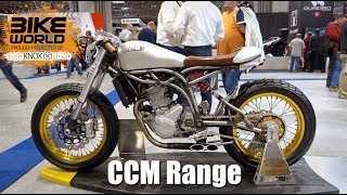 CCM Range First Look At Motorcycle Live [upl. by Brabazon]