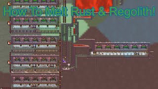 Rust And Regolith Melter Hybrid  Oxygen Not Included Tutorials [upl. by Bard]