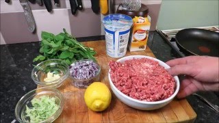 Delicious And Simple Lamb And Mint Burgers TheScottReaProject [upl. by Harday994]