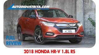 2018 Honda HRV 18L RS  Full Review [upl. by Artied848]