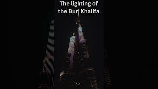 The lighting concept of Burj Khalifa architecture interiordesign shorts [upl. by Fanchon]