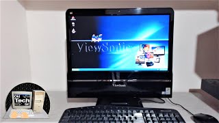 Viewsonic All in One VPC100 Computer Start Windows XP Professional in the Year 2024  Small Video [upl. by Adeys]