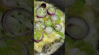 Cooking egg with Chinese pechay and onion for breakfast shortvideo [upl. by Eirok]