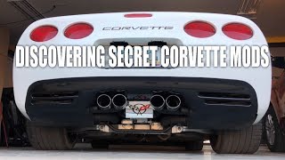 Discovering Secret Corvette Mods [upl. by Odetta]