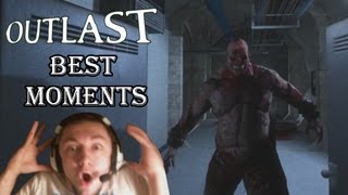 Outlast Best amp Scary Moments of Gameplay SPOILERS [upl. by Wheelwright]