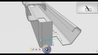 CATIA Sheet Metal Conceptual Design CATIA Bend Part Design Auto [upl. by Canale275]