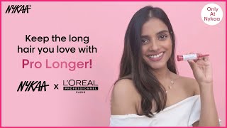 Get Thicker Fuller Hair In No Time  LOreal Professionnel Pro Longer  Nykaa Shorts [upl. by Edveh]