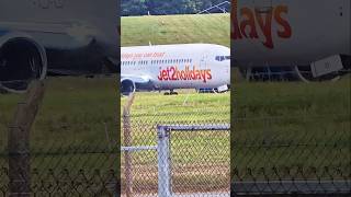 Jet2 holidays viralvideo aviationspotting planespotter avgeek BirminghamTravelling2024 [upl. by Bray377]