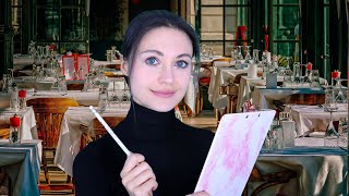 ASMR Kellnerin berät dich im Russischen Restaurant  Roleplay DeutschGerman [upl. by Trudnak316]