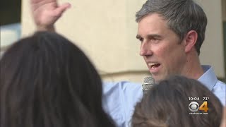 Beto ORourke Talks Gun Violence At Aurora Campaign Stop [upl. by Jonati]