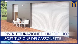 Tapparelle avvolgibili il cassonetto a scomparsa [upl. by Adniled]