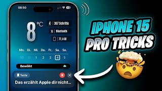 BESTE 30 iPhone 15 Pro Tipps und Tricks wirklich [upl. by Tristan]