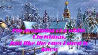 Bing Crosby  White Christmas with Lyrics 1080p HD [upl. by Ilamad]