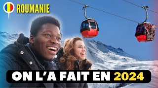 Nouvel an 2024 dans une station de ski en Roumanie  Poiana Brasov partie2 [upl. by Ahsiki]