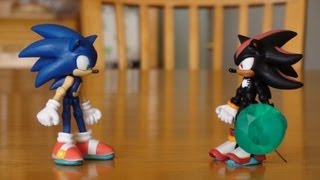 Sonic Stop Motion Adventures Episode 1  REMAKE [upl. by Nahej469]