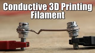 Conductive 3D Printing Filament  ResistancePower Test [upl. by Pan148]