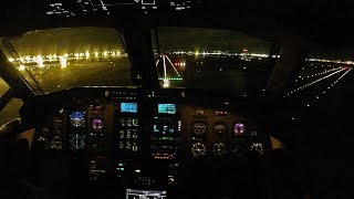 Flying in Europe  Cockpit view Pilatus PC1245 arrivals Barcelona amp Gatwick HD [upl. by Ulphia969]