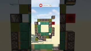 How to build a 3x3 Piston Door in Minecraft  Tutorial  minecraft redstone pistondoor [upl. by Slaby]