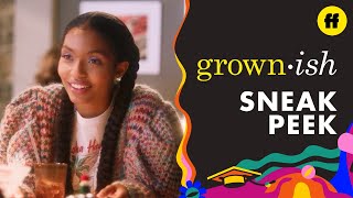 grownish Season 4 Episode 16  Sneak Peek Zoey Meets Up With Aaron  Freeform [upl. by Romonda]