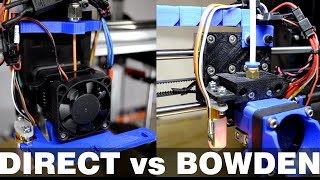 Tutorial  Direct vs Bowden  3D Printing [upl. by Alocin601]