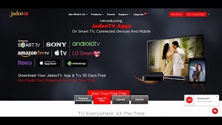 How to install Jadoo Tv Smart Tv apps for LG Smart TV WebOS 35 2018 JadooTV [upl. by Dachy]