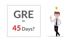 GRE Online Seminar How to prepare for GRE in 45 days  GREedge [upl. by Weatherley706]