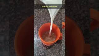 झागदार काफी केसे बनाए।କଫି।Jhagdar Coffee in 2min  Homemade foamy coffe without machine Shorts [upl. by Akihsar]