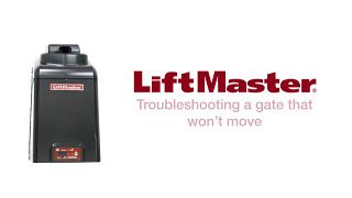 How to Troubleshoot a LiftMaster Automatic Gate Opener That Wont Open [upl. by Delp]