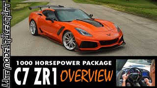 2019 C7 ZR1 Performance Package Overview  Late Model Racecraft [upl. by Asirb]