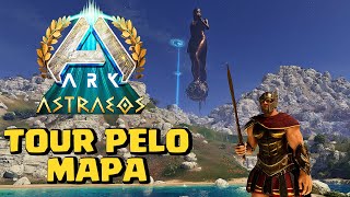 CONHEÇA O MAPA ASTRAEOS  NOVO MAPA PREMIUM DO ARK [upl. by Tomkiel]