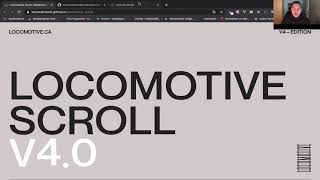 TUTO  LOCOMOTIVE SCROLL  UN SMOOTH SCROLL SUR SON SITE 🔥 [upl. by Lerak]