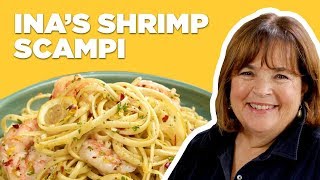 Barefoot Contessa Makes Linguine with Shrimp Scampi  Barefoot Contessa  Food Network [upl. by Towne356]