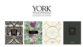 New Collections from York Wallcovering [upl. by Dwinnell]