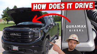 Chevy 1500 30L Duramax Diesel Engine LZ0 HEAVY DIESEL Mechanic Review  How Does It Drives [upl. by Eissat]