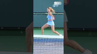 Camila Giorgi  Forehand Backhand Slowmotion2 shorts camilagiorgi [upl. by Harold]