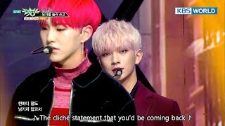 Seventeen  Without You  세븐틴 모자를 눌러 쓰고 Music Bank COMEBACK  20171110 [upl. by Koziarz]