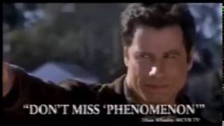 Phenomenon Movie Trailer 1996  TV Spot [upl. by Atinniuq]