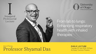 Inaugural Professorial Lecture  Professor Shyamal Das [upl. by Secundas]