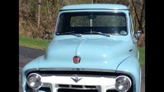 1954 Ford F100 Restoration Weeks 9 thru 14  Steering Throttle and AC [upl. by Esiom]