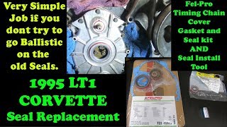 1995 LT1 Corvette Water Pump and Opti seals [upl. by Dahsraf935]