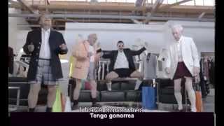 PSY  GENTLEMAN PARODY Subtitulada Español Bart Baker [upl. by Rafaj]