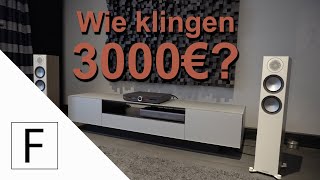 Preis  Klangverhältnis on Point Monitor Audio Bronze 200 mit Roksan Attessa [upl. by Hirz]