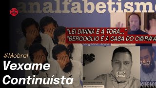 VERGONHA CONTINUÍSTAS ANALFABETOS RESPONDENDO Crismacabeus CanaldoRobson20 Sedevacantismo [upl. by Suhsoj]