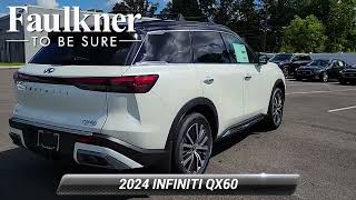 New 2024 INFINITI QX60 AUTOGRAPH Willow Grove PA RC331647 [upl. by Mallina149]