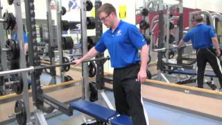 Setup bench press and squats in a half rack properly [upl. by Tilden636]